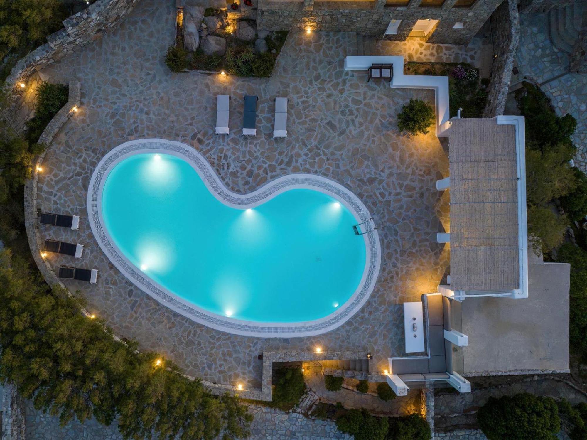 Villa Zanetti Mykonos Agios Ioannis Diakoftis Eksteriør bilde