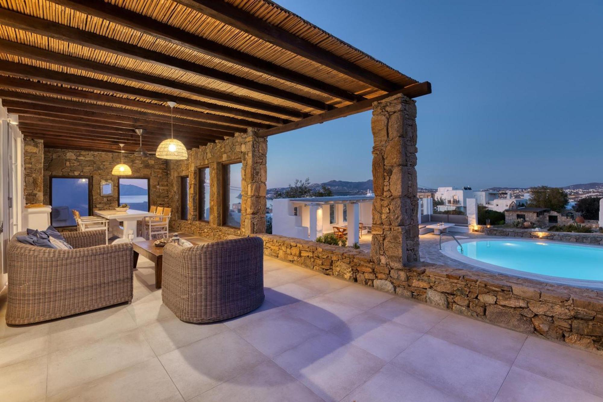 Villa Zanetti Mykonos Agios Ioannis Diakoftis Eksteriør bilde